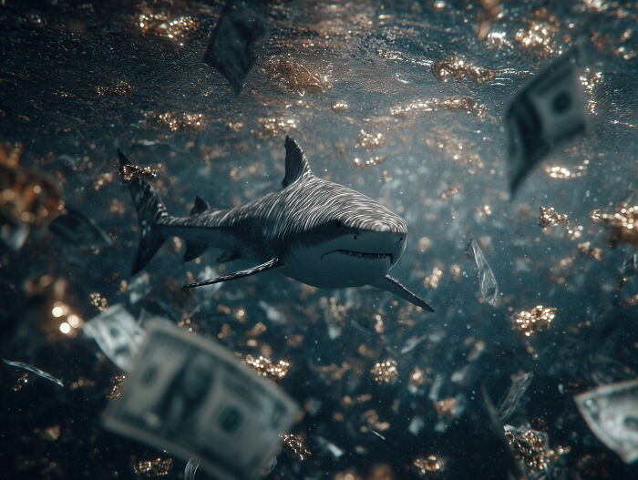 Sharkonaire - Wealthy But Always Hungry