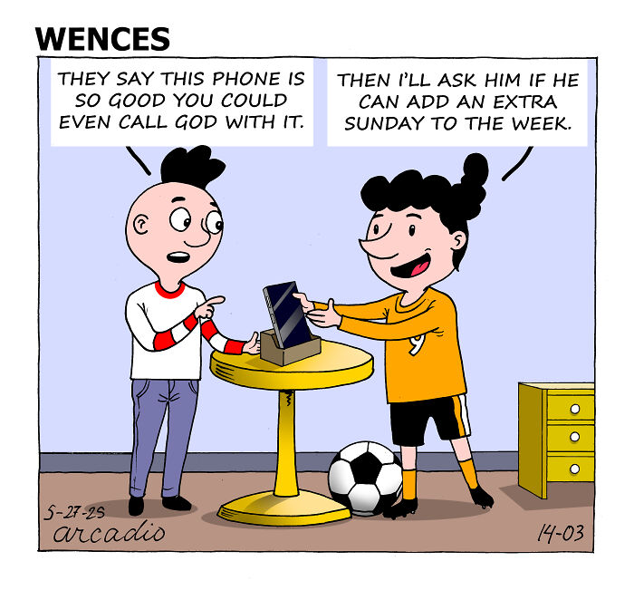 Here's My New Wences Comic Strip Here's My New Wences Comic Strip