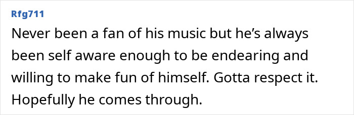 Text comment about Michael Bolton’s weird symptom before diagnosis shared online by user in a forum discussion. Text comment about Michael Bolton’s weird symptom before diagnosis shared online by user in a forum discussion.