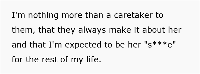 Teen feels like a prisoner babysitting autistic sister, expressing frustration and finally confronting parents about caretaking role. Teen feels like a prisoner babysitting autistic sister, expressing frustration and finally confronting parents about caretaking role.