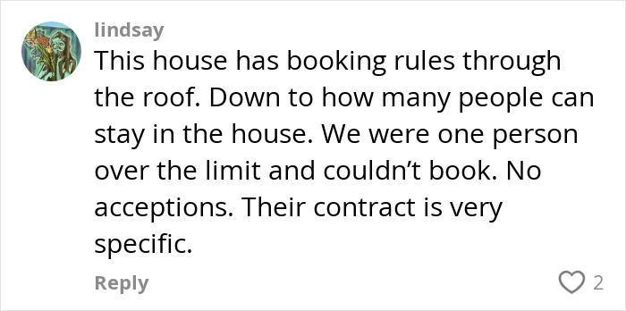 Guest comment about strict Airbnb booking rules and contract details for a stay inside the famous invisible house property. Guest comment about strict Airbnb booking rules and contract details for a stay inside the famous invisible house property.