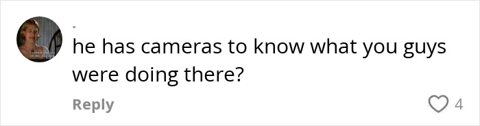 Comment on social media post questioning use of cameras to monitor people inside Airbnb invisible house charging influencer $10,000 for selfie. Comment on social media post questioning use of cameras to monitor people inside Airbnb invisible house charging influencer $10,000 for selfie.