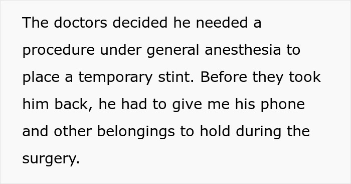 Wife left suspicious and confused while holding husband’s phone and belongings during his surgery under general anesthesia Wife left suspicious and confused while holding husband’s phone and belongings during his surgery under general anesthesia