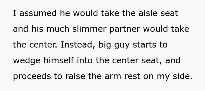 Person Called "Fatphobic" For Refusing To Let Obese Guy Invade Their Seat, Sparks Flight Drama Person Called "Fatphobic" For Refusing To Let Obese Guy Invade Their Seat, Sparks Flight Drama