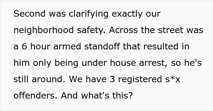 Text discussing neighborhood safety concerns near a kids bus stop, highlighting parenting and local risks. Text discussing neighborhood safety concerns near a kids bus stop, highlighting parenting and local risks.