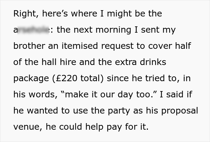 Woman firmly shuts down brother’s proposal at her baby shower, insisting on setting clear boundaries during the event. Woman firmly shuts down brother’s proposal at her baby shower, insisting on setting clear boundaries during the event.