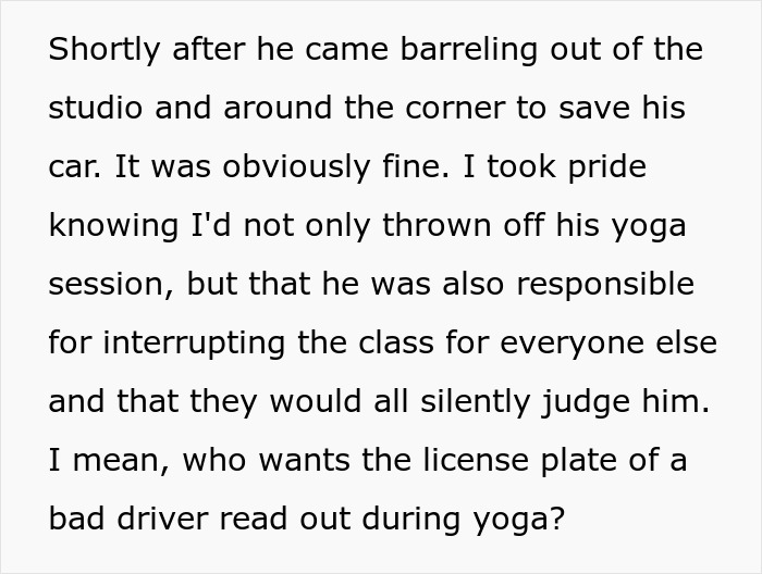 Man parks in EV charging spot and rushes out of yoga session as his car gets towed for improper parking. Man parks in EV charging spot and rushes out of yoga session as his car gets towed for improper parking.