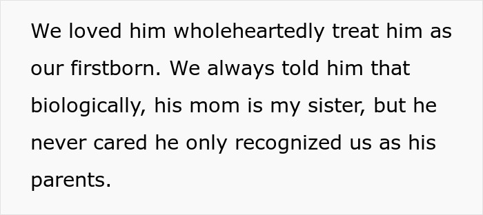 Text excerpt about parents raising a baby they loved wholeheartedly despite biological ties, related to giving baby up and wanting it back. Text excerpt about parents raising a baby they loved wholeheartedly despite biological ties, related to giving baby up and wanting it back.