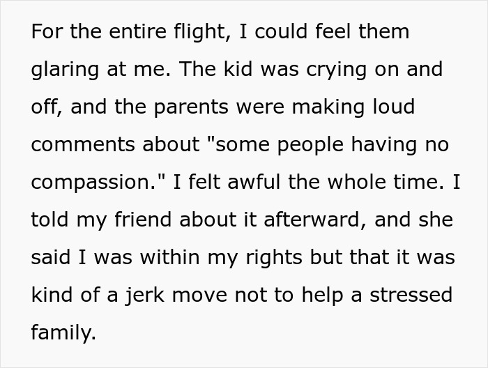 Passenger refuses to swap paid seat, causing a dramatic journey as family eyes and makes loud comments on the flight. Passenger refuses to swap paid seat, causing a dramatic journey as family eyes and makes loud comments on the flight.