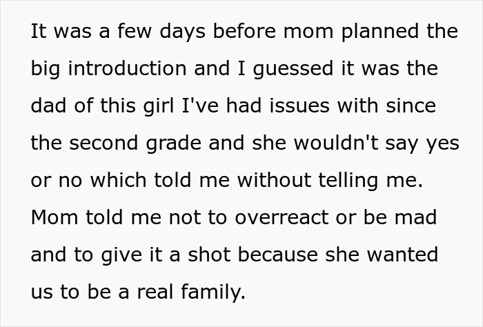 Text excerpt about son refusing mother’s pleas for family bonding, mentioning issues with nemesis and dad. Text excerpt about son refusing mother’s pleas for family bonding, mentioning issues with nemesis and dad.