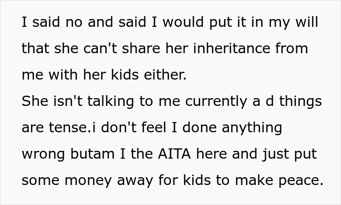 Text about stepkids and stepdad discussing inheritance and choosing to exclude indifferent stepchildren from will. Text about stepkids and stepdad discussing inheritance and choosing to exclude indifferent stepchildren from will.