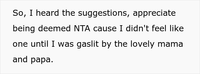 Text about parents trying to get rid of daughter’s cat while pregnant sister visits, causing her to be livid. Text about parents trying to get rid of daughter’s cat while pregnant sister visits, causing her to be livid.