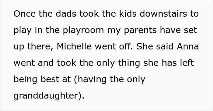 Text excerpt showing a sister accuse favoring nephew niece in a family dispute over the only granddaughter. Text excerpt showing a sister accuse favoring nephew niece in a family dispute over the only granddaughter.