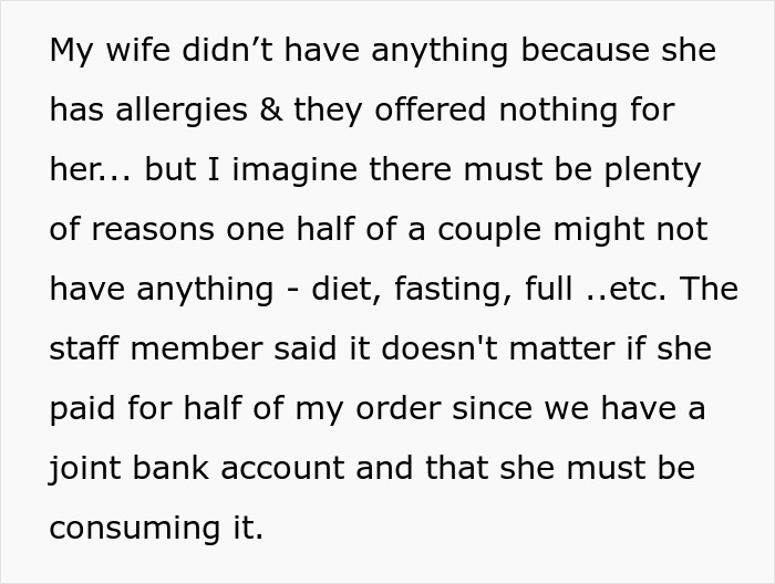 Couple criticize café’s rigid rules after wife with allergies was forced to stand outside during their coffee date. Couple criticize café’s rigid rules after wife with allergies was forced to stand outside during their coffee date.