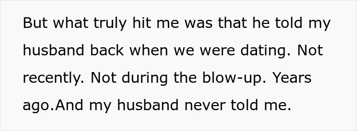Text excerpt from a story where a man jokes about trading his wife for a younger woman, with his twin brother offering to date her. Text excerpt from a story where a man jokes about trading his wife for a younger woman, with his twin brother offering to date her.