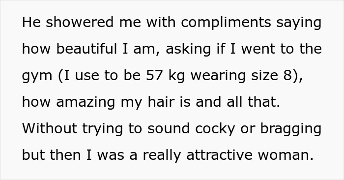 Alt text: Woman turns her life around after learning what husband really thinks of her body and appearance. Alt text: Woman turns her life around after learning what husband really thinks of her body and appearance.