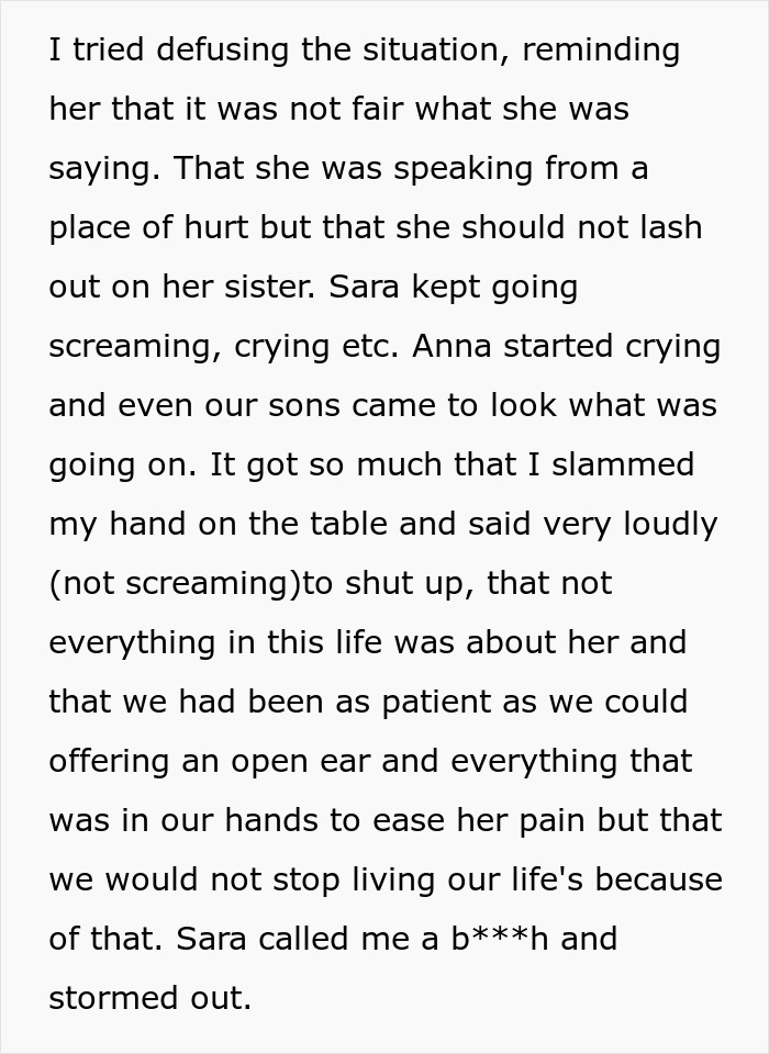 Single sister overwhelmed and upset over sibling's engagement, causing family tension and emotional outburst at home. Single sister overwhelmed and upset over sibling's engagement, causing family tension and emotional outburst at home.