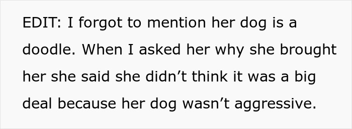 Text excerpt discussing a friend house sitting, locking up woman's dogs while hers roam freely. Text excerpt discussing a friend house sitting, locking up woman's dogs while hers roam freely.
