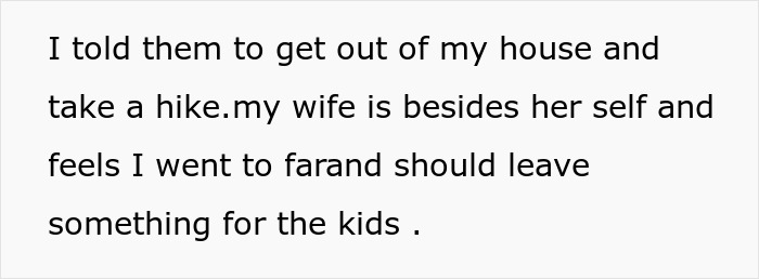 Stepkids showing indifference to stepdad expecting inheritance told to take a hike in family dispute over estate rights. Stepkids showing indifference to stepdad expecting inheritance told to take a hike in family dispute over estate rights.