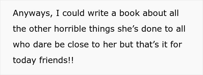 Text excerpt discussing a woman going no-contact with her MIL after a life-threatening allergy test incident. Text excerpt discussing a woman going no-contact with her MIL after a life-threatening allergy test incident.