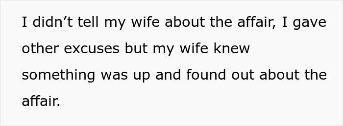 Man feels guilty after ruining marriage with online affair, wife discovers truth despite his excuses. Man feels guilty after ruining marriage with online affair, wife discovers truth despite his excuses.