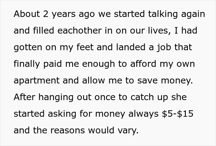 "Time To Move On": Woman Feels Bad For Finally Saying No To Friend Who Only Reaches Out To Get Cash