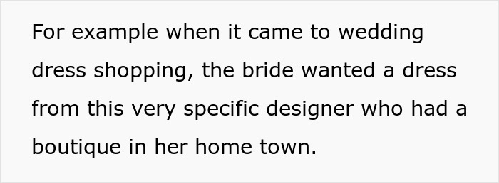 Bride insists on a specific wedding dress designer while the rude MIL regrets wearing white to the wedding event. Bride insists on a specific wedding dress designer while the rude MIL regrets wearing white to the wedding event.