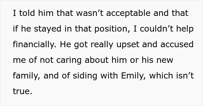 Man issues ultimatum to stepbrother over financial support for pregnant girlfriend, causing tensions and family drama.