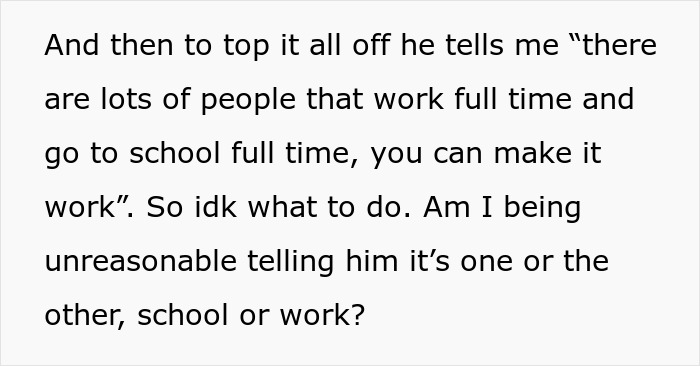 Woman overwhelmed as husband expects wife to work, study full time, and care for two kids, questioning fairness. Woman overwhelmed as husband expects wife to work, study full time, and care for two kids, questioning fairness.
