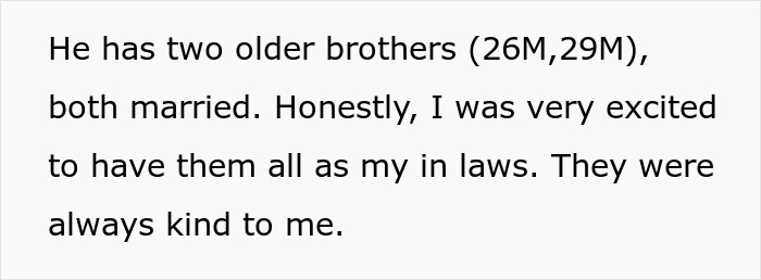 Text excerpt explaining future mother-in-law calling bride-to-be stupid, fiancé laughs along with situation. Text excerpt explaining future mother-in-law calling bride-to-be stupid, fiancé laughs along with situation.