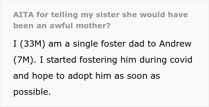 Text excerpt about a single foster dad planning to adopt a child, highlighting family dynamics and parenting challenges. Text excerpt about a single foster dad planning to adopt a child, highlighting family dynamics and parenting challenges.