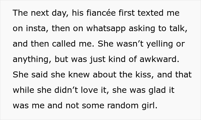 Text message conversation about groom kissing best friend at bachelor party and bride banning him from wedding. Text message conversation about groom kissing best friend at bachelor party and bride banning him from wedding.