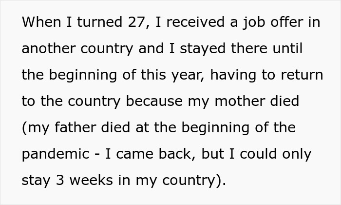 Text excerpt about returning home after parents' death, relating to sister unwanted siblings adoption experiences. Text excerpt about returning home after parents' death, relating to sister unwanted siblings adoption experiences.