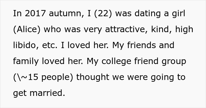 Excerpt of a personal story about dating and choosing a wife with brains instead of heart, causing internet discomfort. Excerpt of a personal story about dating and choosing a wife with brains instead of heart, causing internet discomfort.