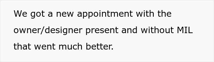 Rude MIL regrets wearing white at wedding after bridal party intentionally ruins her dress during appointment. Rude MIL regrets wearing white at wedding after bridal party intentionally ruins her dress during appointment.