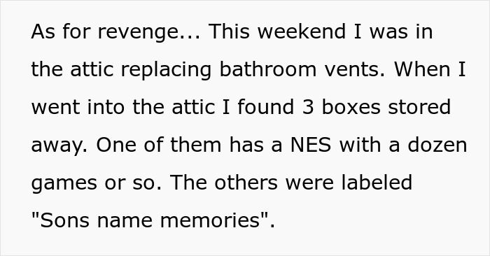 Landlord finds stored boxes with NES games and family memories in attic after getting rid of horrible tenants. Landlord finds stored boxes with NES games and family memories in attic after getting rid of horrible tenants.
