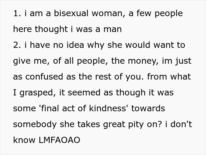 Text excerpt discussing confusion over money and kindness, relating to Christian rapture and dollars themes. Text excerpt discussing confusion over money and kindness, relating to Christian rapture and dollars themes.