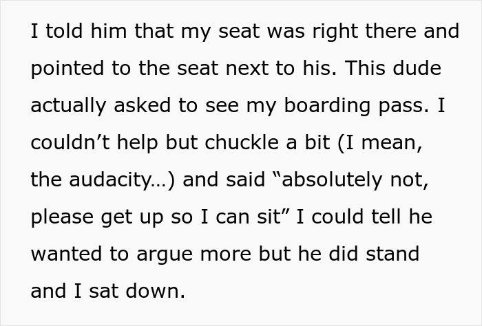 Woman’s first ever first class flight disrupted by rude old man, she responds confidently to the confrontation. Woman’s first ever first class flight disrupted by rude old man, she responds confidently to the confrontation.