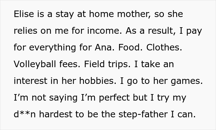 16YO Treats Stepdad Like A Doormat And Walking ATM, Gobsmacked When He Finally Says Enough’s Enough 16YO Treats Stepdad Like A Doormat And Walking ATM, Gobsmacked When He Finally Says Enough’s Enough