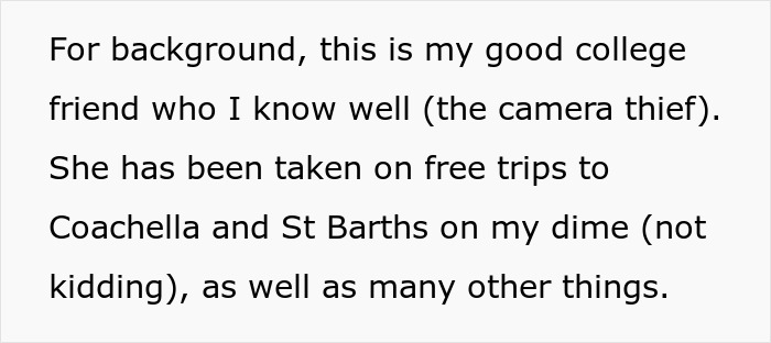 Friend caught stealing boyfriend’s camera, leading to surprising confrontation revealing true colors. Friend caught stealing boyfriend’s camera, leading to surprising confrontation revealing true colors.