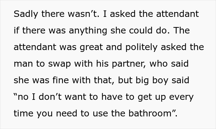 Person Called "Fatphobic" For Refusing To Let Obese Guy Invade Their Seat, Sparks Flight Drama Person Called "Fatphobic" For Refusing To Let Obese Guy Invade Their Seat, Sparks Flight Drama