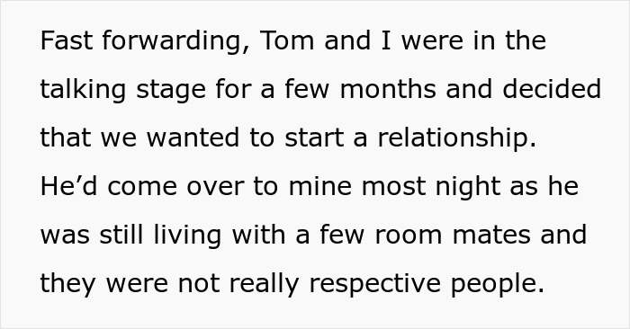 Text excerpt from a woman sharing her relationship experience and learning about her husband's true thoughts about her body. Text excerpt from a woman sharing her relationship experience and learning about her husband's true thoughts about her body.