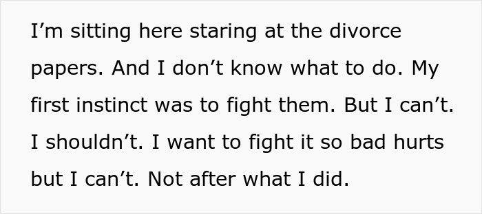 Man feeling guilty and regretful after ruining marriage with online affair, staring at divorce papers in distress. Man feeling guilty and regretful after ruining marriage with online affair, staring at divorce papers in distress.