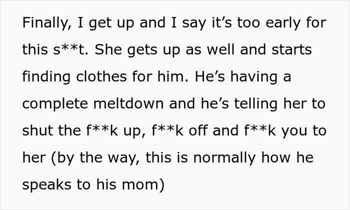 Alt text: Early morning meltdown and mountain biking struggle between girlfriend’s son and man walking out at 6:30 AM. Alt text: Early morning meltdown and mountain biking struggle between girlfriend’s son and man walking out at 6:30 AM.