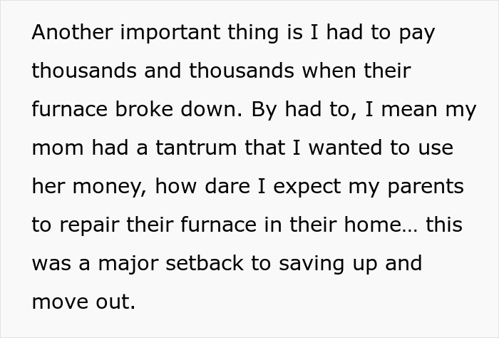 Text excerpt discussing parents going behind their daughter’s back and issues with a cat during pregnant sister’s visit. Text excerpt discussing parents going behind their daughter’s back and issues with a cat during pregnant sister’s visit.