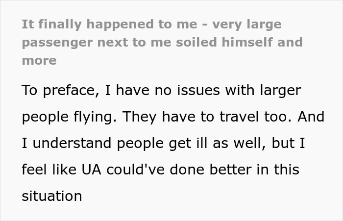 Passenger describes nightmare flight experience after seatmate soils himself before takeoff on a United Airlines plane. Passenger describes nightmare flight experience after seatmate soils himself before takeoff on a United Airlines plane.