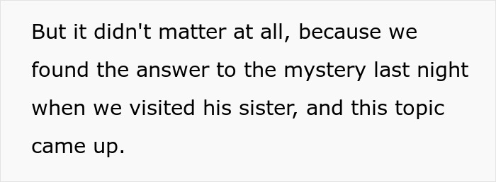 Text excerpt discussing a mystery solved about an art class memory during a visit to his sister. Text excerpt discussing a mystery solved about an art class memory during a visit to his sister.