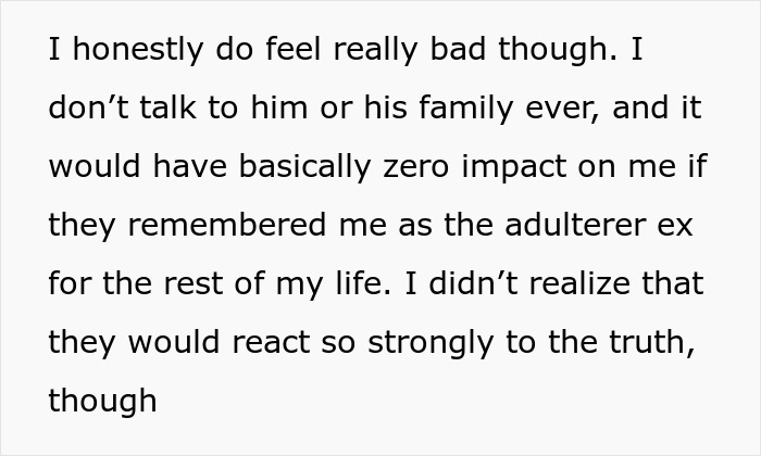 Text excerpt about a shallow man lying about cheating to handle his wife’s new weight, facing backlash when exposed. Text excerpt about a shallow man lying about cheating to handle his wife’s new weight, facing backlash when exposed.