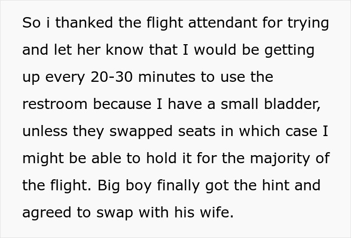 Person Called "Fatphobic" For Refusing To Let Obese Guy Invade Their Seat, Sparks Flight Drama Person Called "Fatphobic" For Refusing To Let Obese Guy Invade Their Seat, Sparks Flight Drama