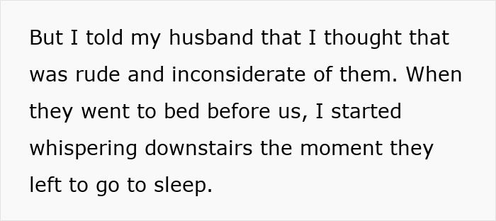 Text excerpt showing a wife complaining privately about hosting MIL and SIL while husband calls her fake. Text excerpt showing a wife complaining privately about hosting MIL and SIL while husband calls her fake.